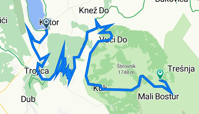 kotor lovcen vidikovac