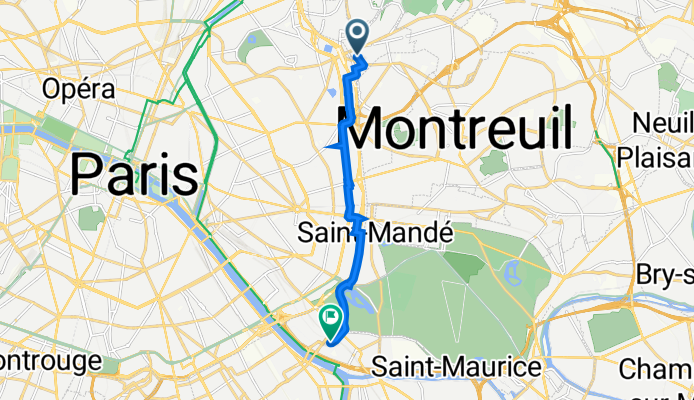 24 Rue des Bruyères, Les Lilas à 9 ter Rue du Président Kennedy, Charenton-le-Pont