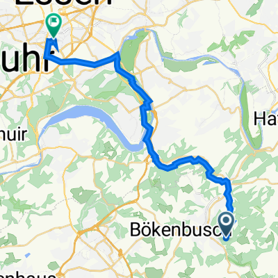 Am Bertram 6, Velbert nach Rüttenscheider Platz 3, Essen