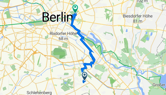 Rudower Straße 48, Berlin nach Landsberger Allee 49, Berlin