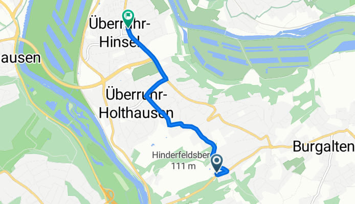 Deipenbecktal 89, Essen nach Überruhrstraße 153A, Essen