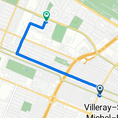 8066 Rue Saint-Denis, Montréal à 1072 Av Berthe-Louard, Montréal