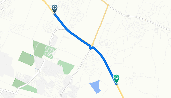 Ruta desde Boulevard Metropolitan