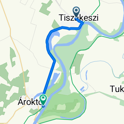 Községháza utca 31., Tiszakeszi to Ároktő