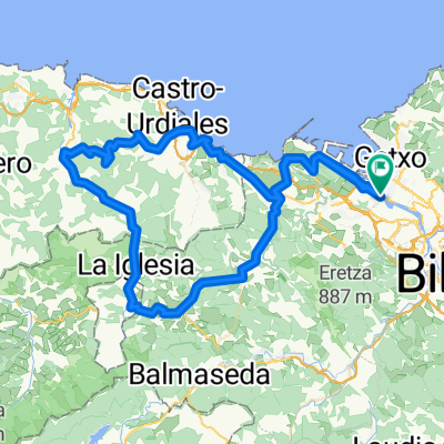 Portu-Castro-El Puente-Villaverde-Portu