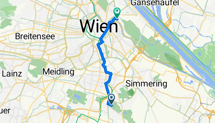 Herogasse 2, Wien nach Franzensbrückenstraße 11, Wien