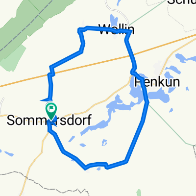 Penkuner Straße 9, Penkun nach Penkuner Straße 12, Penkun