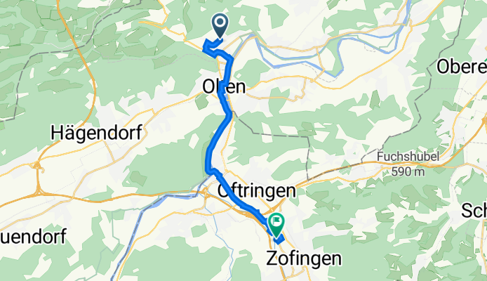 Allmendstrasse 21, Trimbach nach Untere Brühlstrasse 31, Zofingen