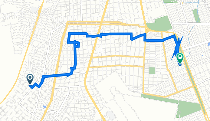 De Aristeo Orta LB, Tampico a Calle Río Guayalejo 102, Tampico