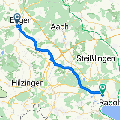 Am Zielhag 3, Engen nach Im Wiesengrund 9, Radolfzell am Bodensee