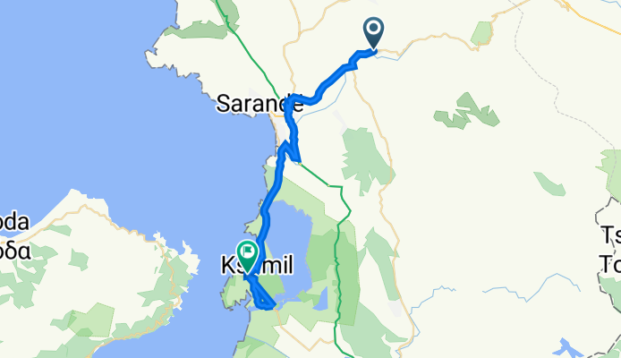 SH99, Finiq nach Ksamil, Saranda
