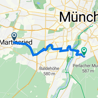 Fraunhoferstraße 7, Planegg nach St-Magnus-Straße 34, München