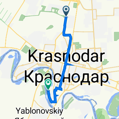 улица Дзержинского, Краснодар до Западный, Краснодар