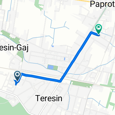 guzowska 4, Teresin do Srebrna 7, Paprotnia