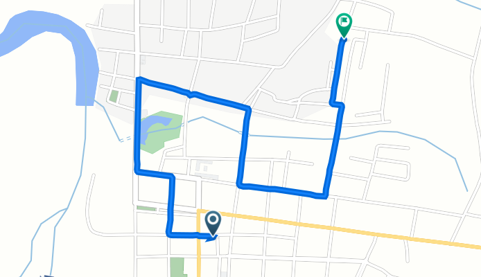 De Rua Expedito de Freitas 328 a Travessa Mongubas 113