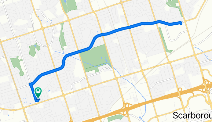 3120 Sheppard Ave E, Toronto to 3120 Sheppard Ave E, Toronto