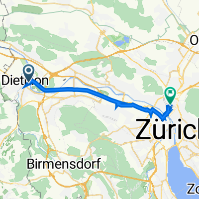 Altbergstrasse 31, Dietikon nach Seminarstrasse 1, Zürich