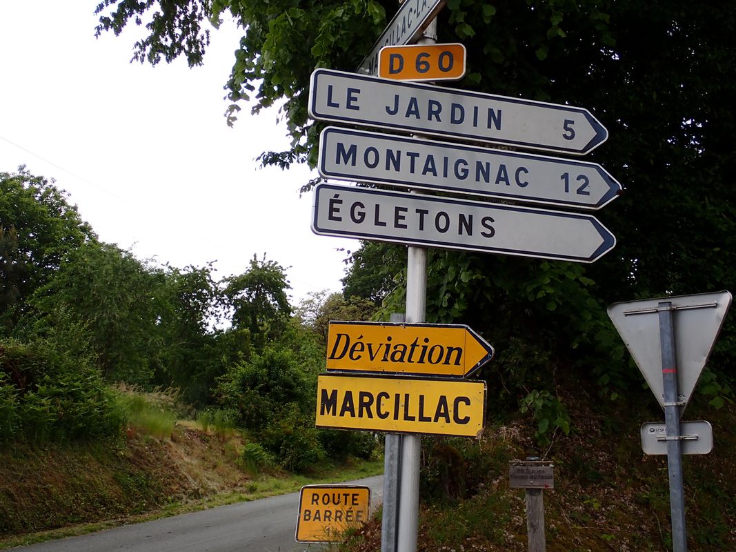 Égletons - Circle through Lafage-sur-Sombre