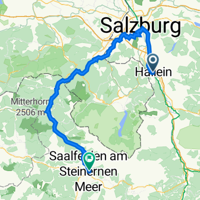 Hallein - Saalfelden