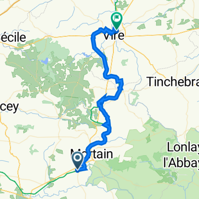 La Ransonnière 5, Romagny-Fontenay to Rue de la Mercerie 9, Vire-Normandie
