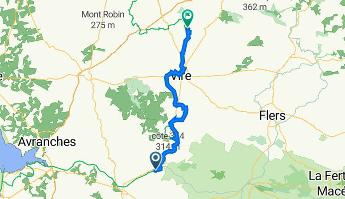 La Ransonnière 5, Romagny-Fontenay to Souleuvre Viaduct, Souleuvre en Bocage