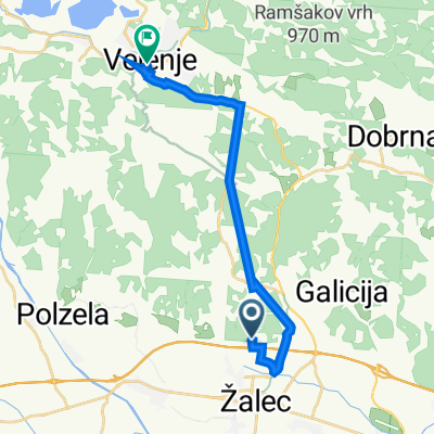 Gotovlje 122 to Rudarska cesta 2d