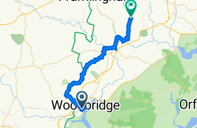 Route in der Bikemap App öffnen