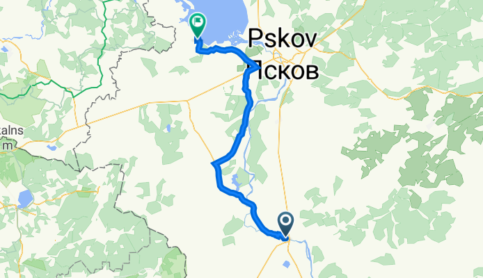 улица Островских Молодогвардейцев, 9, Остров до Кривск улица, 2, Печорский район
