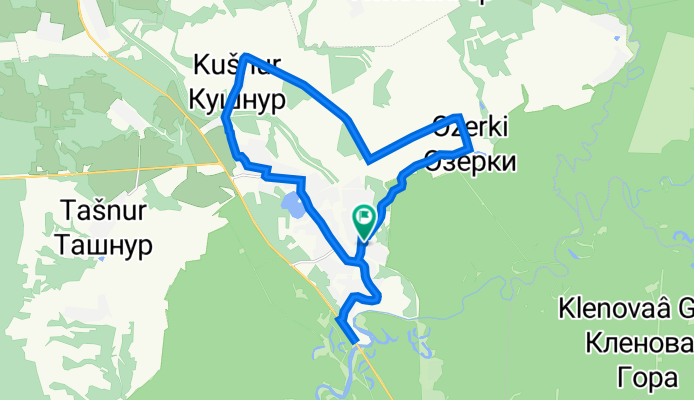 От улица Труда 2, Красногорский до улица Труда 2, Красногорский