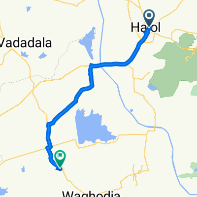 Halol to waghodia, Vadodara