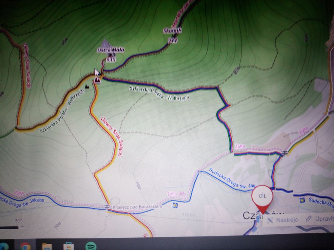 náměstí Josefa Čapka, Žacléř do Droga bez nazwy