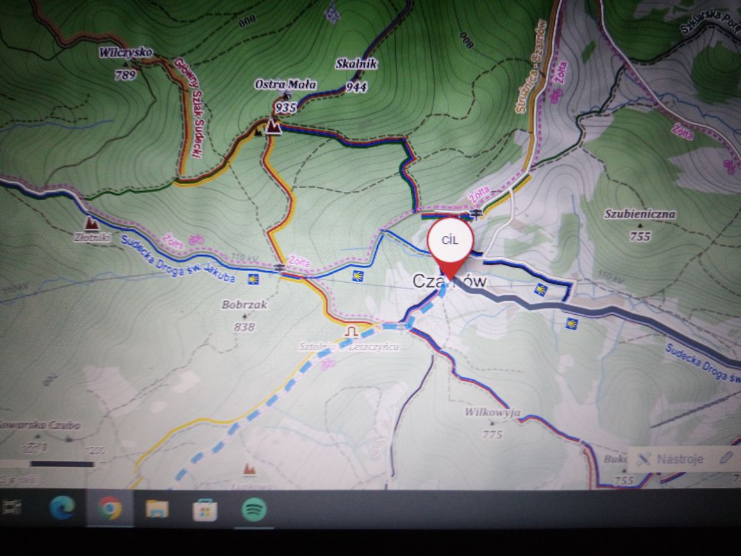 náměstí Josefa Čapka, Žacléř do Droga bez nazwy