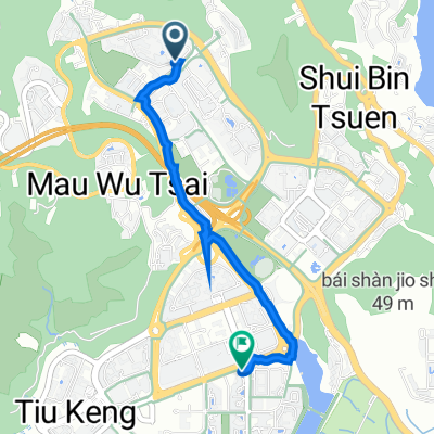 Po Fung Road, Tseung Kwan O to Zebra crossing between Po Yap Road, Tseung Kwan O