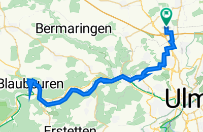 Route in der Bikemap App öffnen