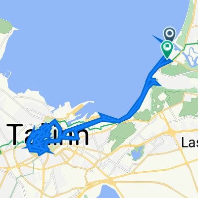 Tallinn Campingplatz Altstadt und zurück