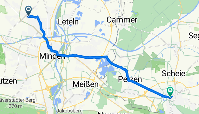 Minden, Leuthenstraße nach Schulstraße 20, Bückeburg
