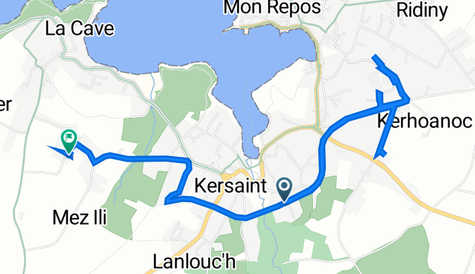 26–34 Rue du Viaduc, Ploudalmézeau à 13 Quelerec, Landunvez