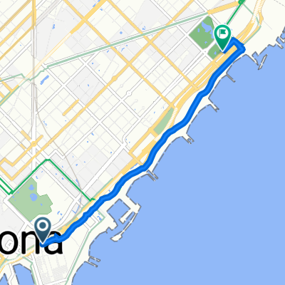 Carrer del Doctor Aiguader, 16–22, Barcelona a Passeig de García Fària, 79, Barcelona