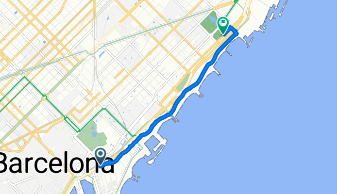 Carrer del Doctor Aiguader, 16–22, Barcelona a Passeig de GarcĂa FĂ ria, 79, Barcelona