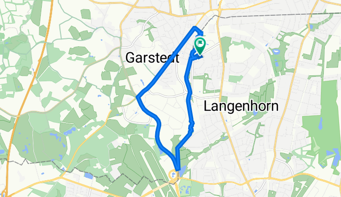 Dortmunder Straße, Hamburg nach Essener Straße 88B, Hamburg