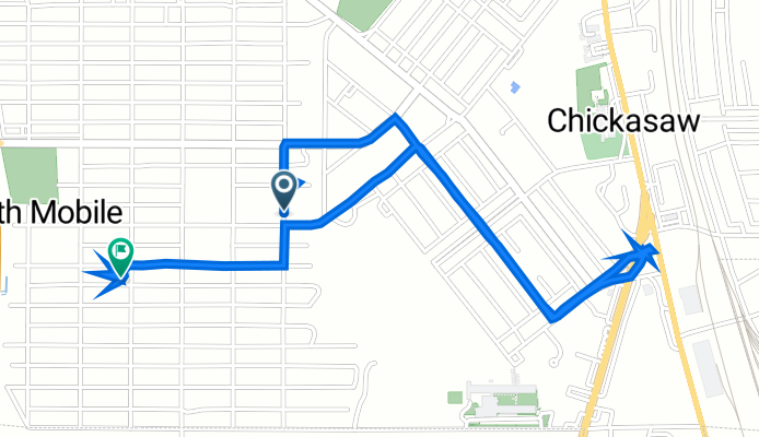 West Grant Street 72, Chickasaw to 8th Avenue 253, Chickasaw