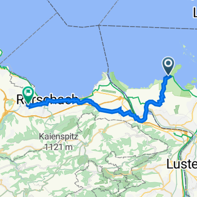 Rohrstraße 1, Fußach nach Breitenweg 10, Goldach