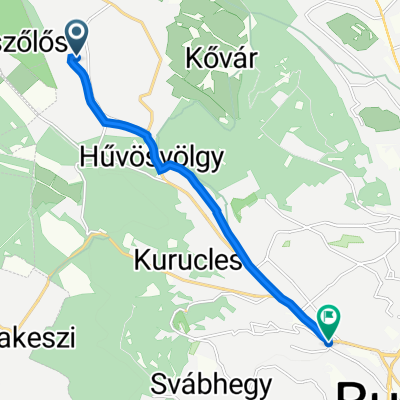 Csatlós utca 56., Budapest to Városmajor utca 75., Budapest