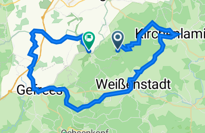 Route in der Bikemap App öffnen