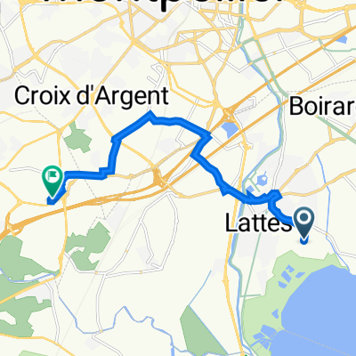Route de Pérols 11, Lattes to Avenue de la Condamine 810, Saint-Jean-de-Védas
