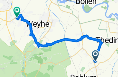 Route in der Bikemap App öffnen