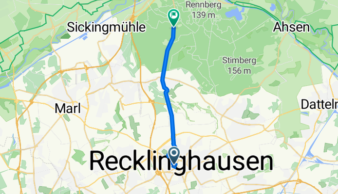 Recovered Route