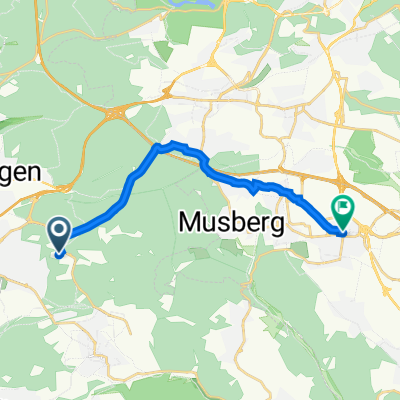 Hennenbühl, Böblingen to Lehmgrubenweg 2–12, Leinfelden-Echterdingen