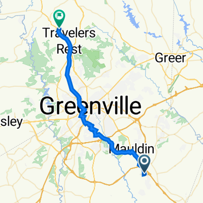 6101–7315 Pointe Grand Pl, Simpsonville to Swamp Rabbit Trail, Travelers Rest