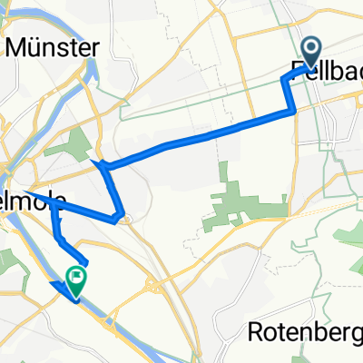 Bahnhofstraße 148, Fellbach nach B14, Stuttgart